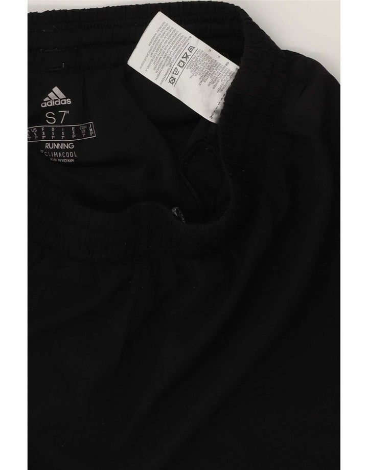 Мужские спортивные шорты Adidas, маленькие черные из полиэстера