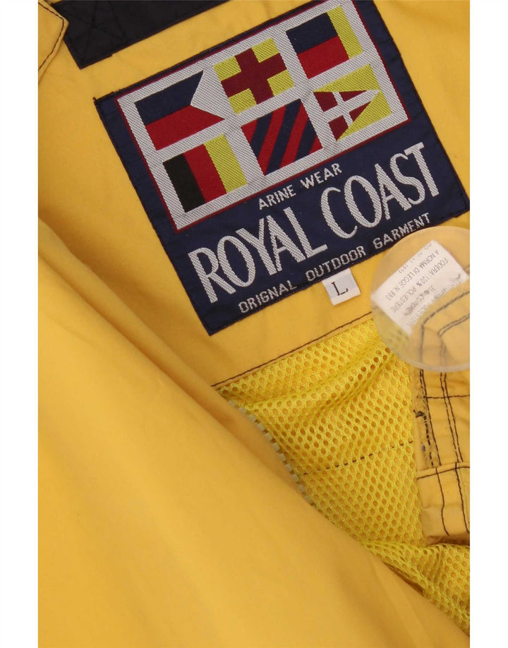 Мужская дождевик для яхтинга Royal Coast UK 40, большой желтый полиэстер