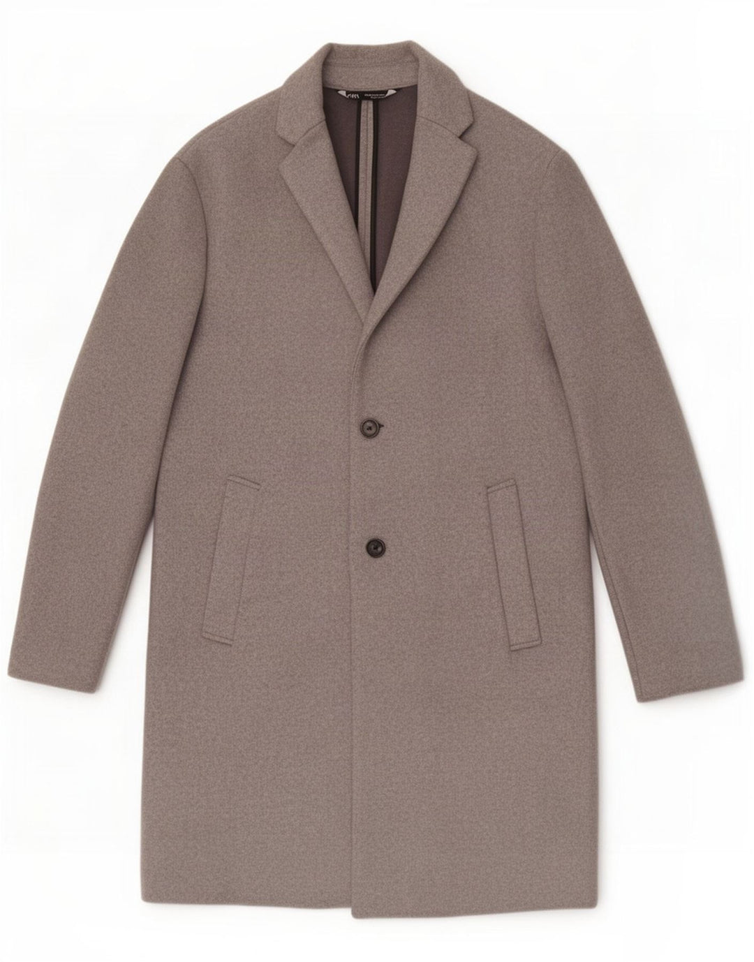 Мужское пальто Zara UK 14, средний серый