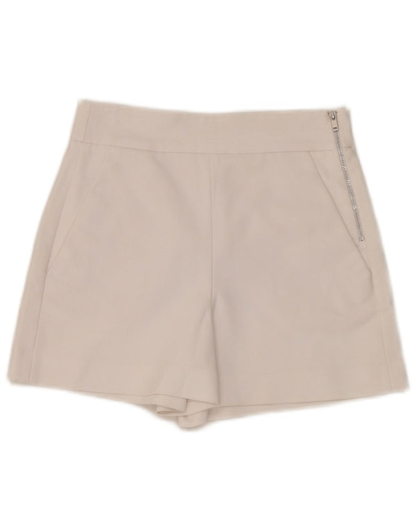 Женские шорты чинос с высокой талией Zara XS W24, белые