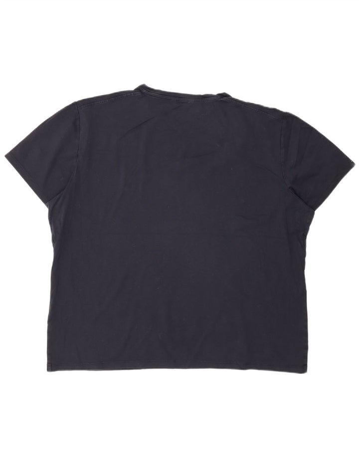 Massimo Dutti Мужская футболка Top 2XL Темно-синий