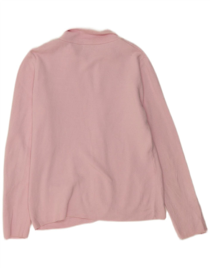 Женский свитер-кардиган оверсайз J. CREW UK 10, маленький розовый