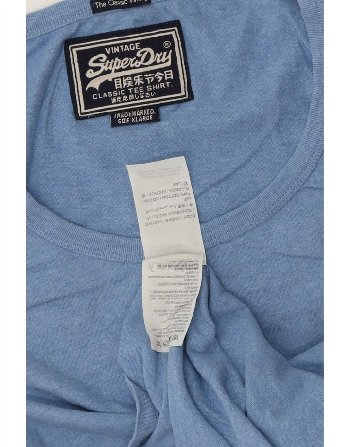 Мужской жилет Superdry XL, синий хлопок