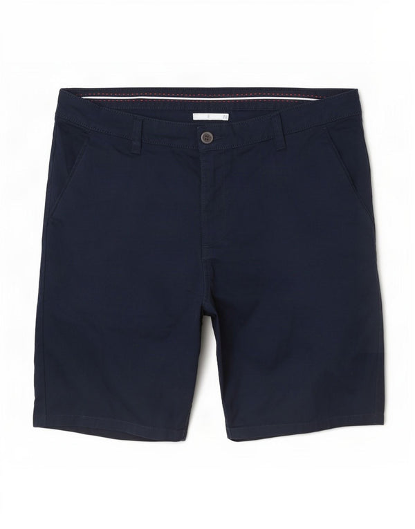Crew Clothing Mens Chino Shorts W38 XL Navy Blue Cotton