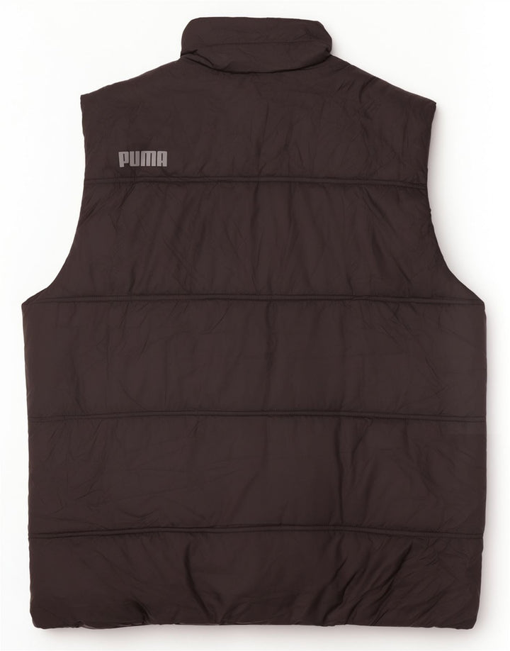 Мужской утепленный жилет с рисунком Puma UK 42 XL, черный полиэстер