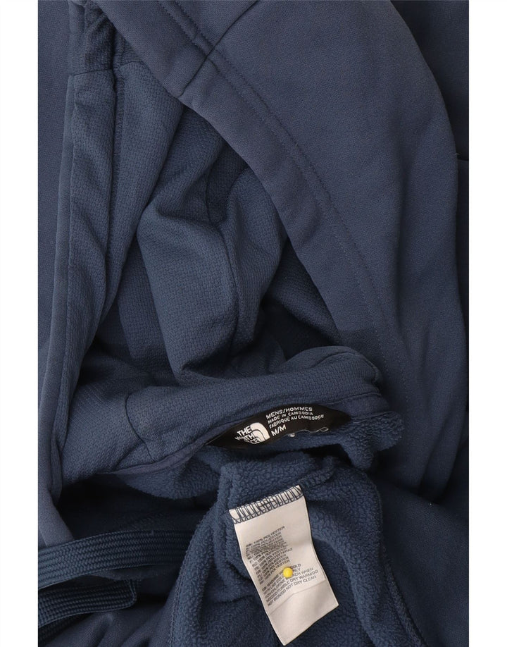 Мужской джемпер с капюшоном The North Face, полиэстер, средний синий цвет