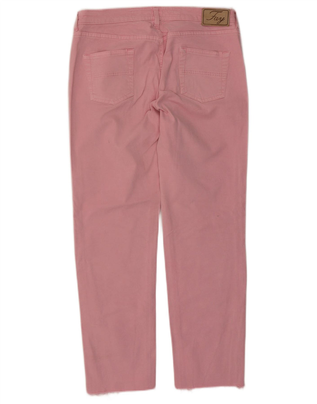 Женские прямые джинсы Fay W31 L27, розовый хлопок