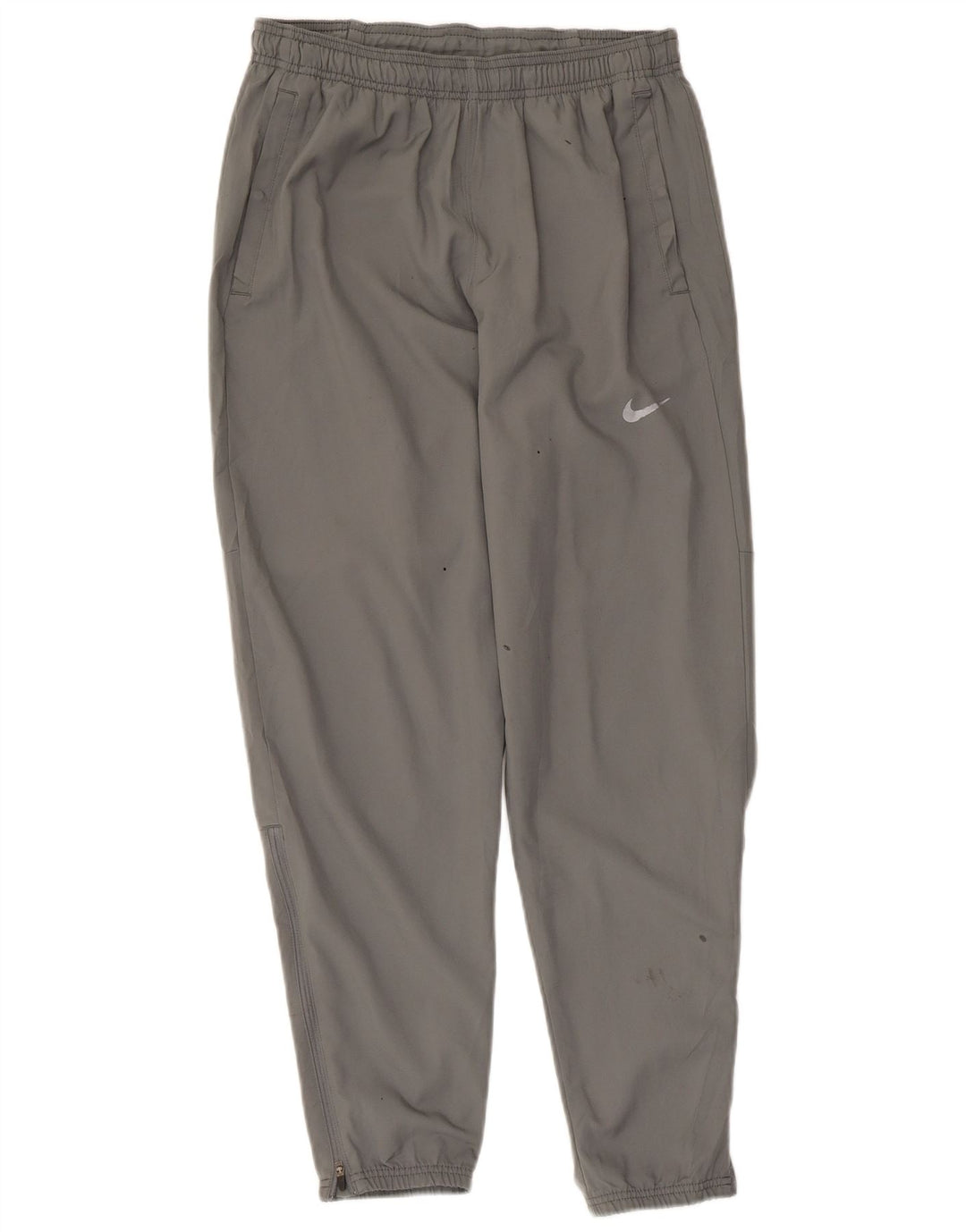Мужские спортивные брюки Nike Dri Fit, джоггеры, маленький серый полиэстер