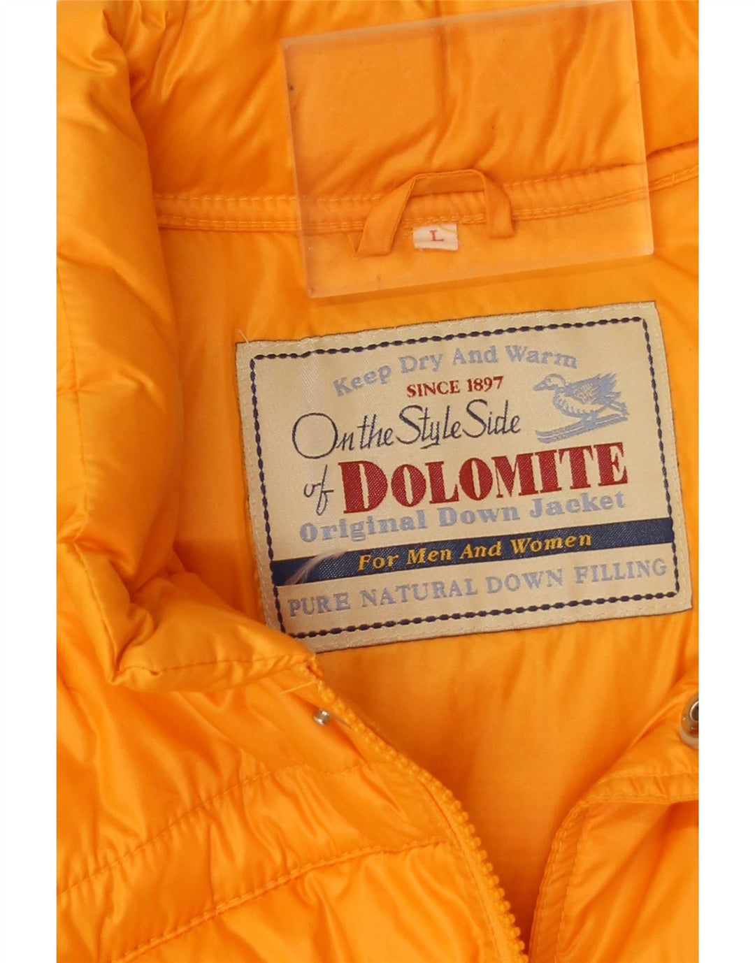 Мужской утепленный жилет Dolomite UK 40, большой оранжевый нейлон