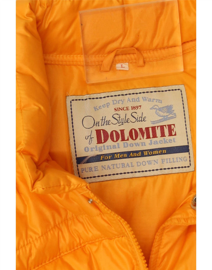 Мужской утепленный жилет Dolomite UK 40, большой оранжевый нейлон