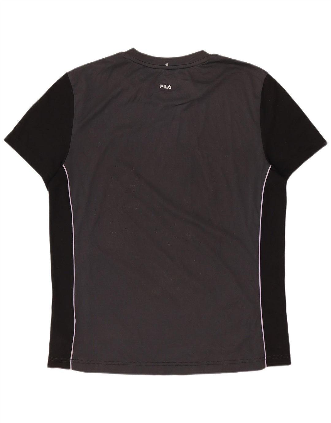 Мужская футболка FILA Top IT 48 Medium Grey Полиэстер с цветными блоками
