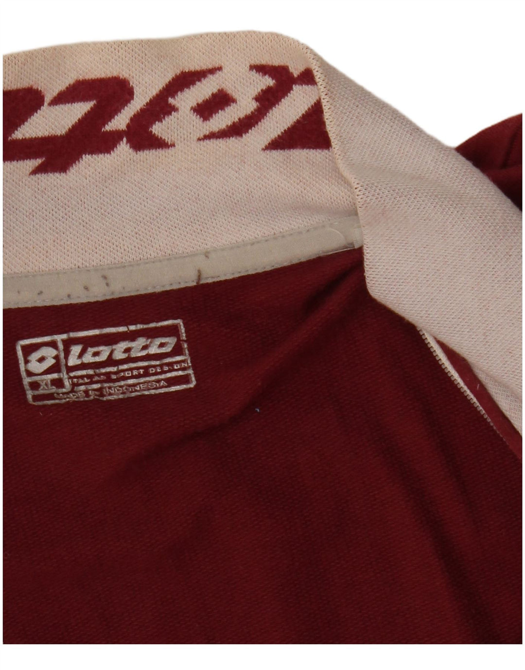 LOTTO Женский спортивный костюм с графическим рисунком, верхняя куртка UK 18 XL, белый с цветными блоками