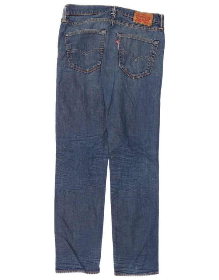 Мужские прямые джинсы Levi's 508 W30 L30 синие, хлопок