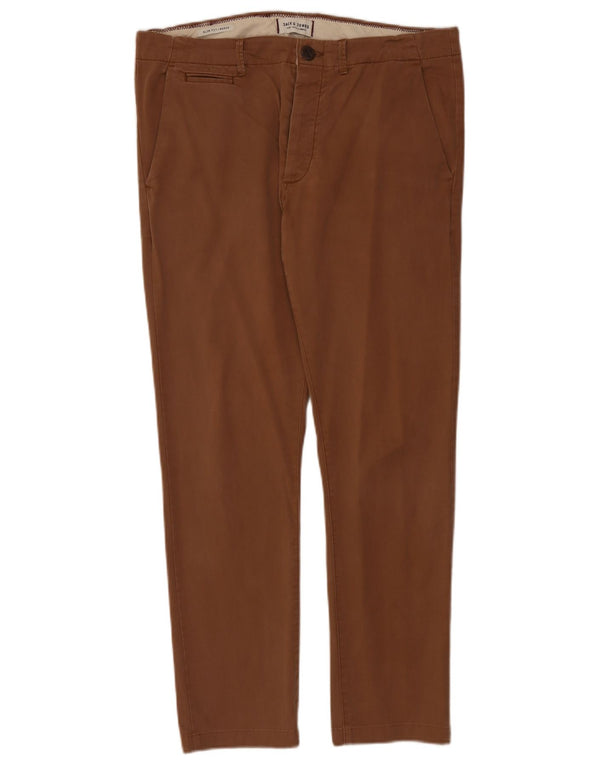 Мужские брюки-чиносы Jack & Jones Marco Slim Fit W33 L29 бежевые