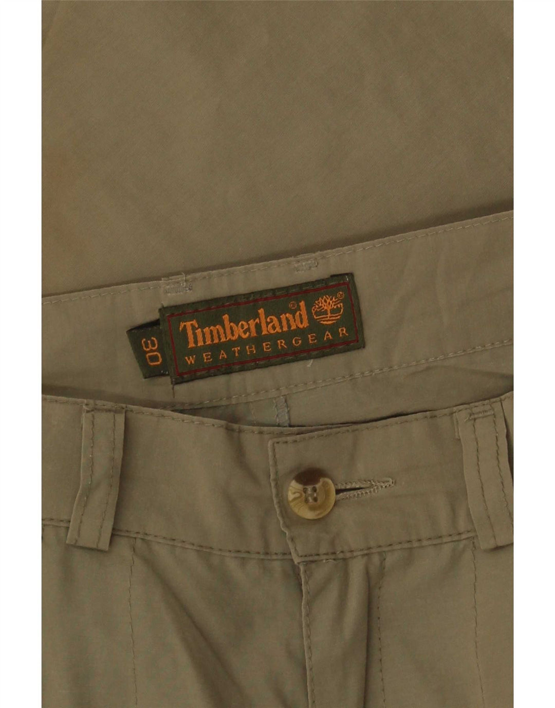 Мужские прямые брюки карго Timberland W30 L30 хаки