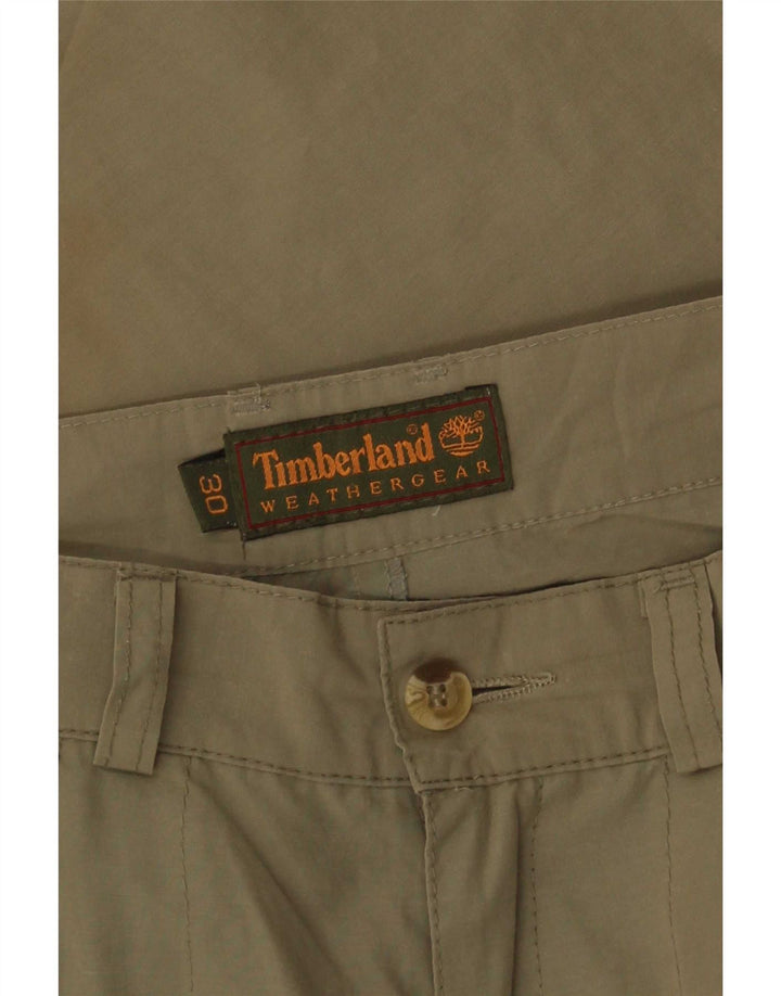 Мужские прямые брюки карго Timberland W30 L30 хаки