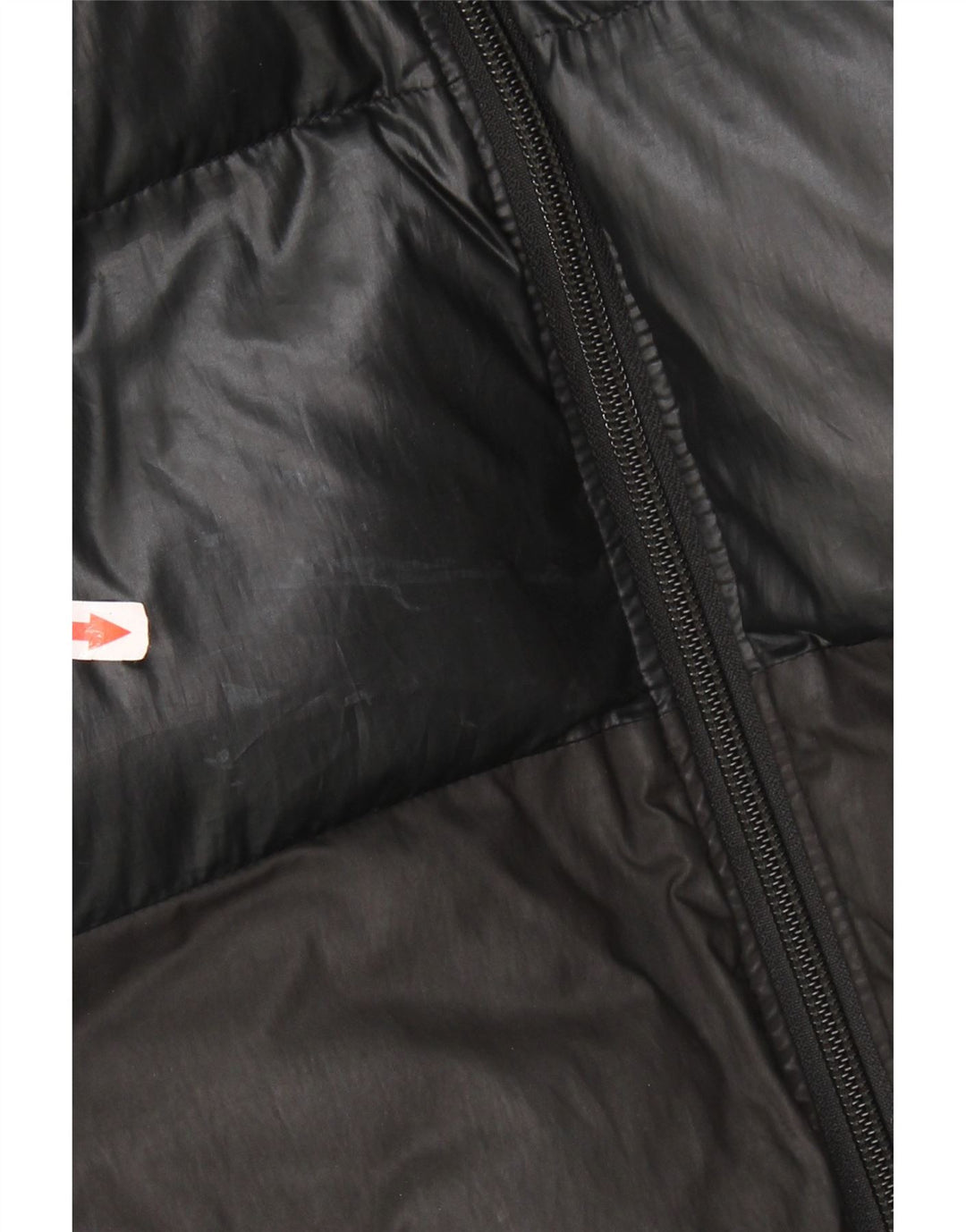 Женская утепленная куртка ADIDAS с капюшоном UK 16, большой черный полиэстер с цветными блоками