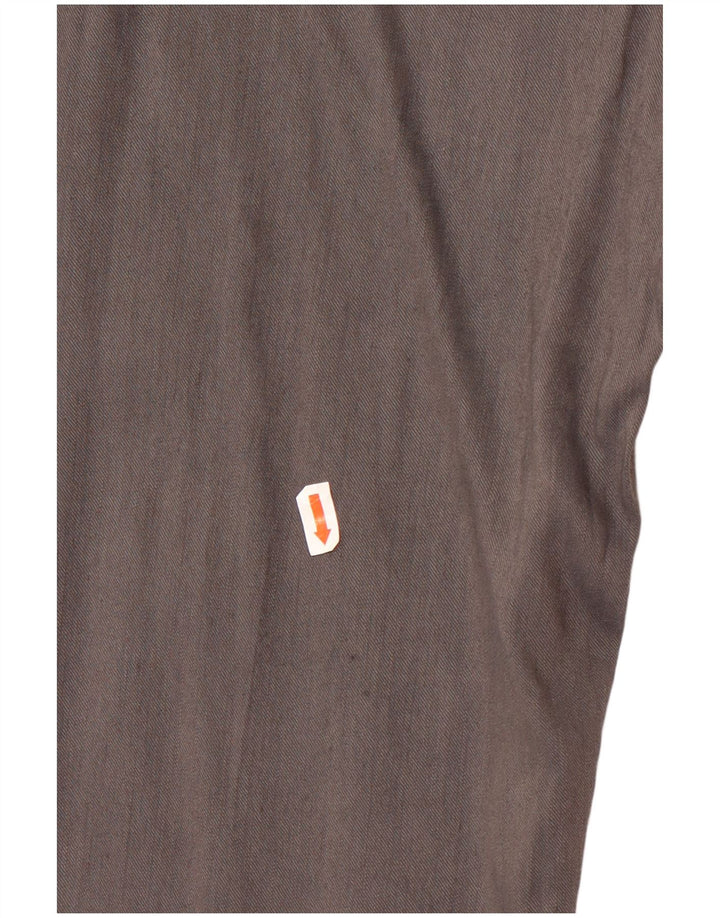 Женские узкие брюки-чинос Jigsaw UK 12, средние W32 L28, серые льняные