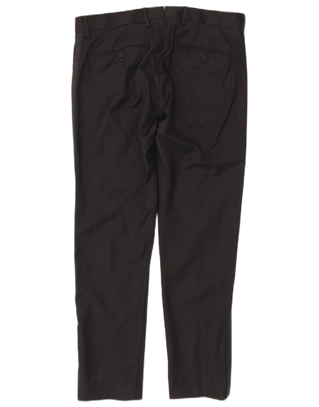 Мужские узкие брюки Gutteridge IT 48 Medium W32 L29, черный полиэстер