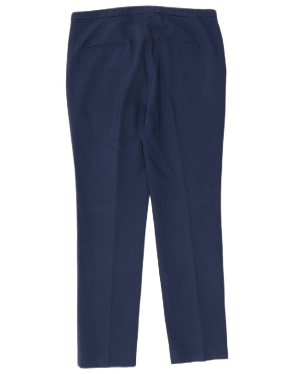 Женские узкие брюки чинос Zara, большие W30 L27, синие
