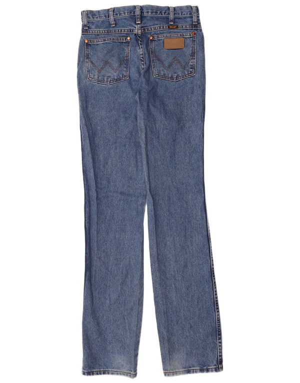 Женские прямые джинсы Wrangler W29 L36 синие, хлопок