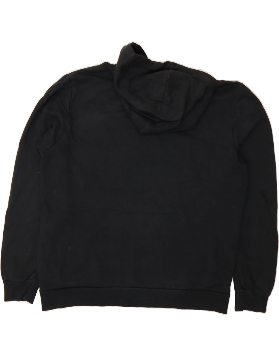 PUMA Mens Hoodie Jumper Large Black Cotton Vintage Puma and Second-Hand Puma from Messina Hembry 
