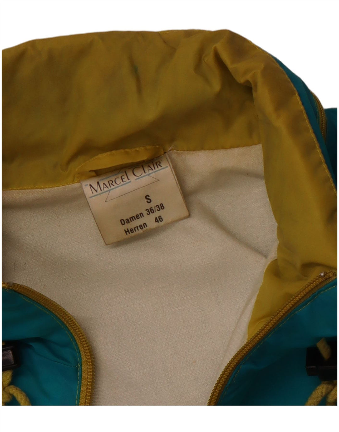 Мужская ветровка унисекс Marcel Clair EU 46, маленький синий полиамид