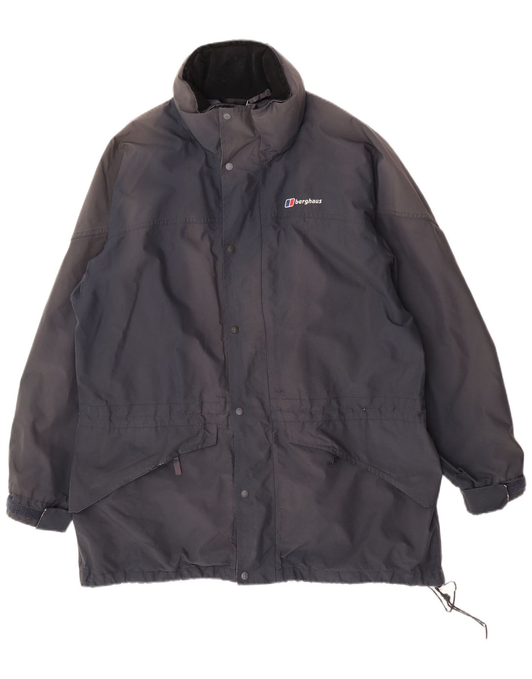 Berghaus Мужская дождевик с капюшоном UK 42 XL Темно-синий полиэстер