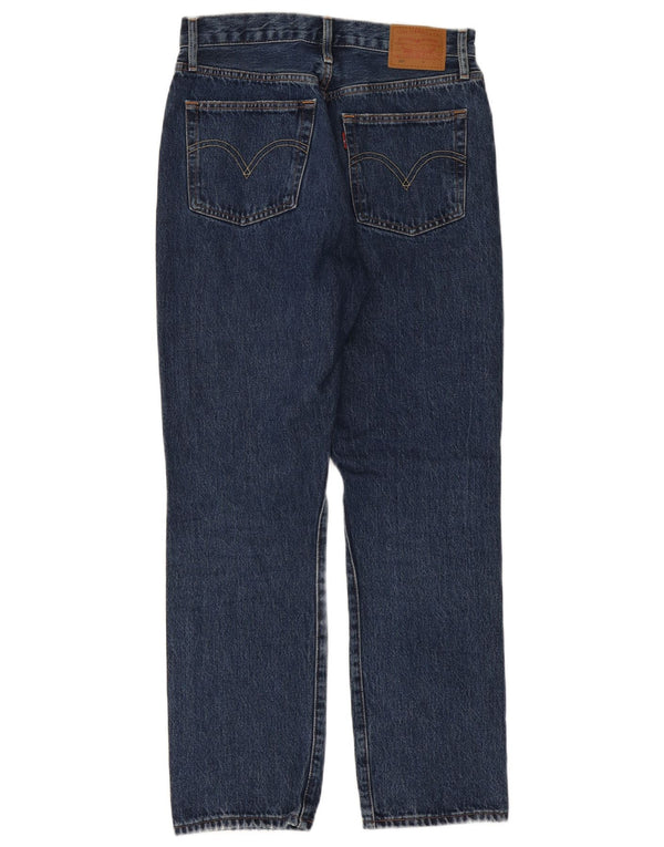 Мужские прямые джинсы Levi's 501 W28 L28 синие, хлопок