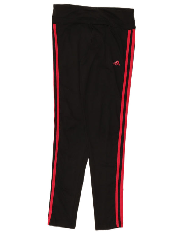 Женские леггинсы Adidas Climalite UK 4/6 XS, черный полиэстер