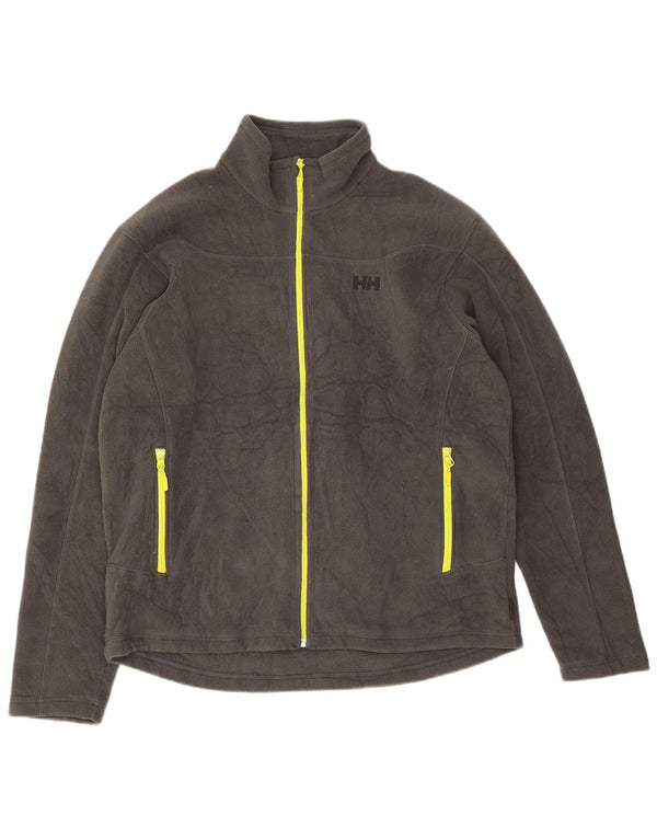 Мужская флисовая куртка Helly Hansen UK 40, большая серая, полиэстер