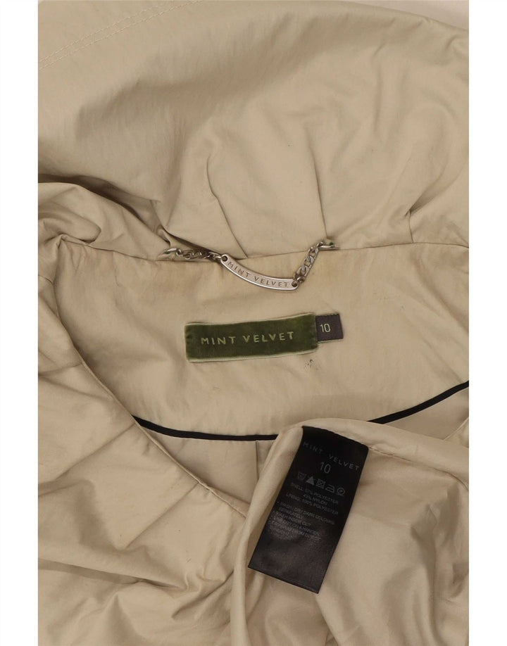 Женская парка оверсайз MINT VELVET UK 10, маленький размер, бежевый полиэстер