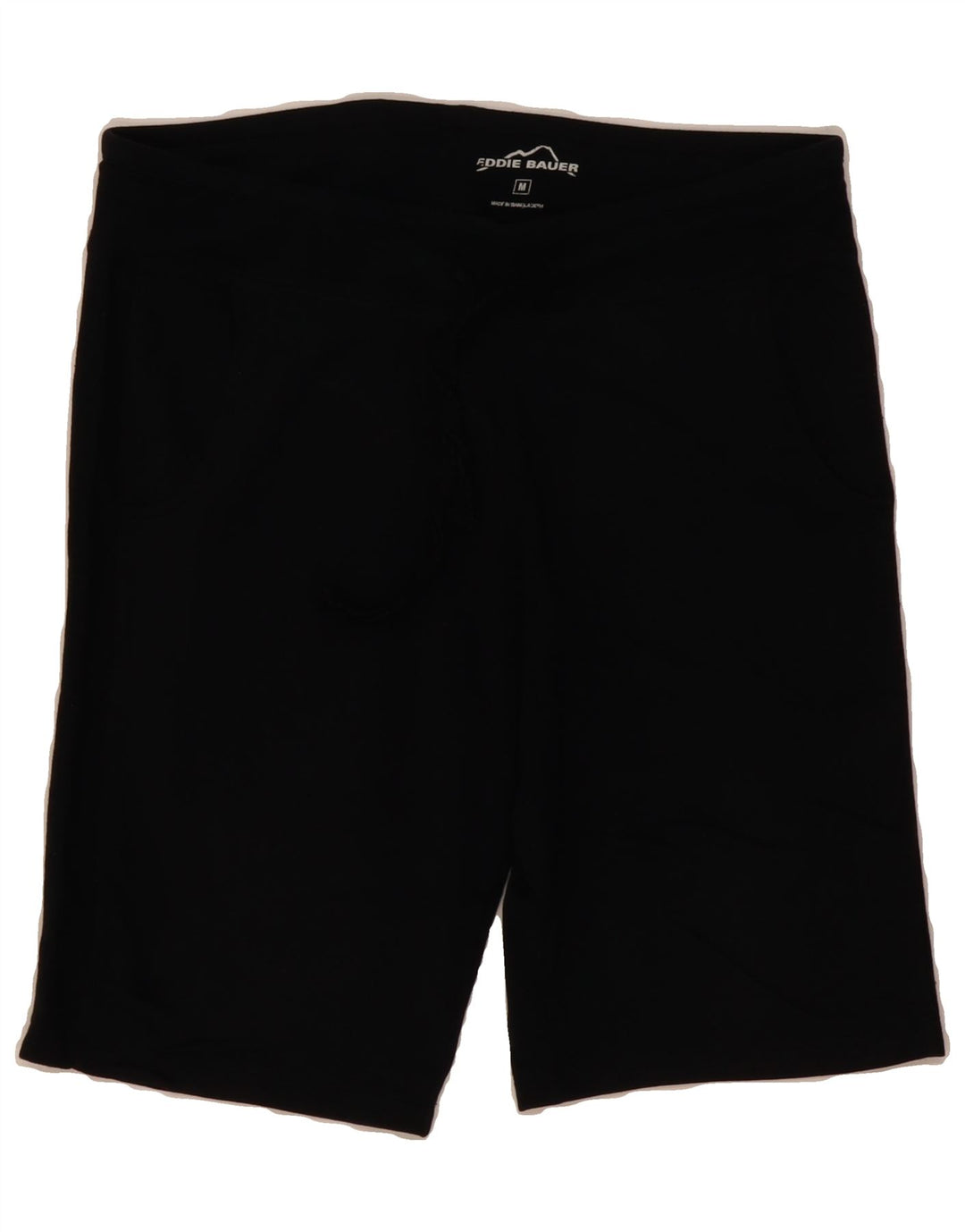 EDDIE BAUER Womens Sport Shorts UK 14 Medium  Black Cotton Vintage Eddie Bauer and Second-Hand Eddie Bauer from Messina Hembry 