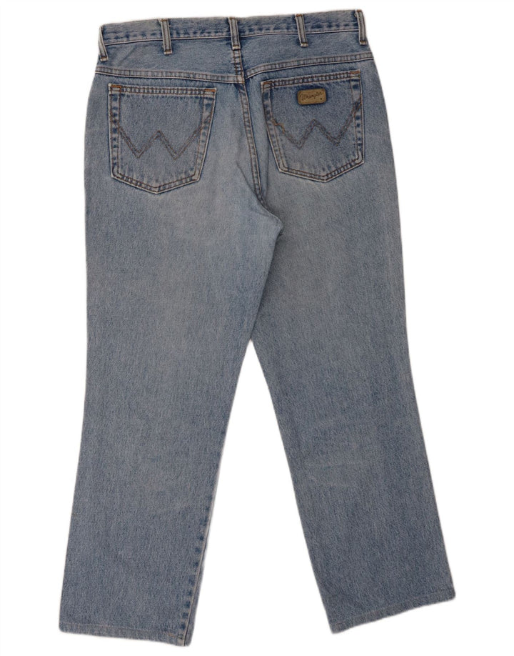 Мужские прямые джинсы Wrangler Texas W35 L27, синий хлопок