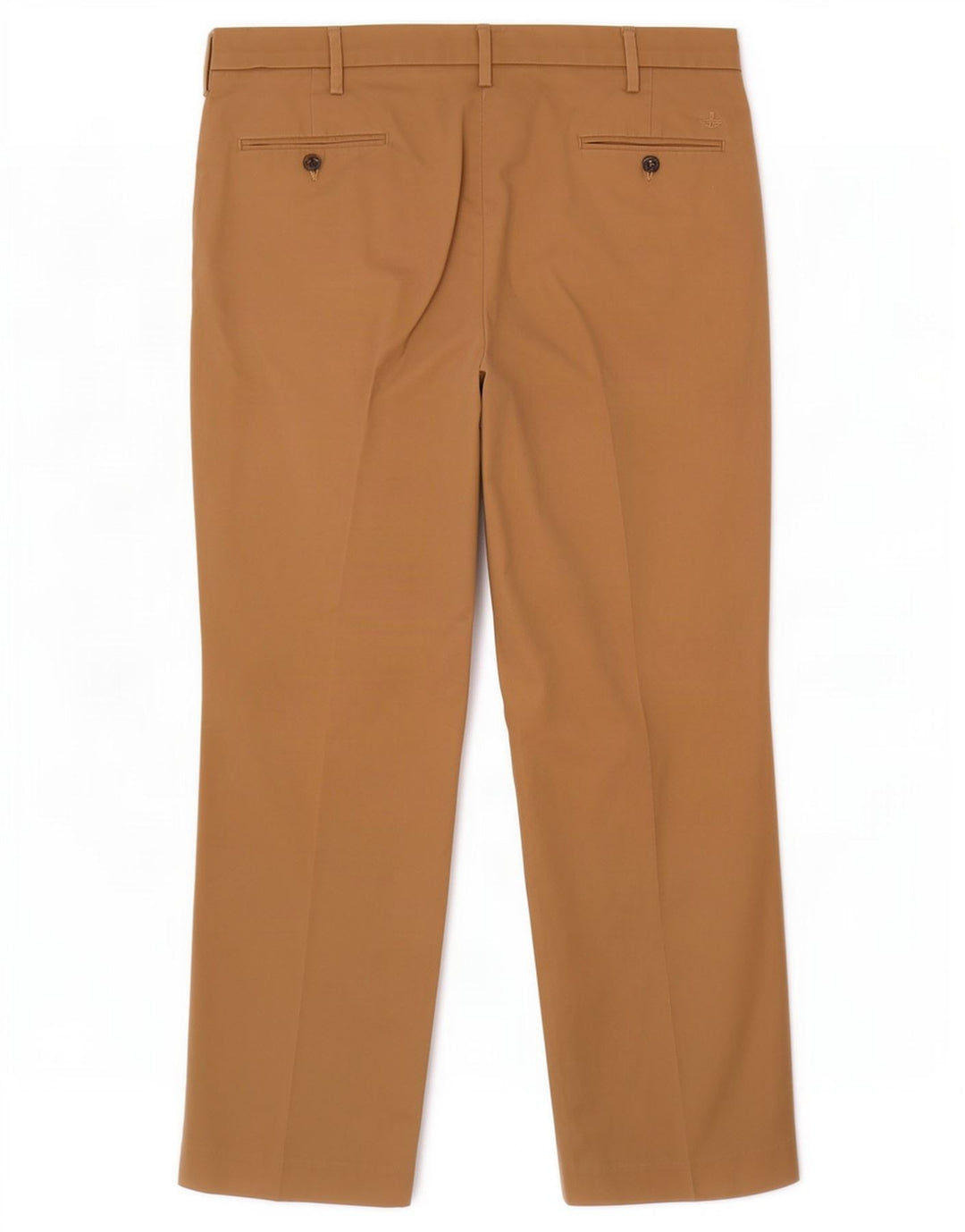 Мужские брюки-чиносы Dockers классического кроя W42 L32 бежевого цвета из полиэстера