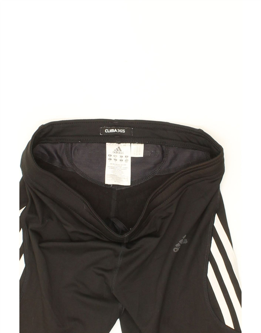 ADIDAS Womens Clima 365 Sport Shorts UK 14 Medium Black Polyester Vintage Adidas and Second-Hand Adidas from Messina Hembry 