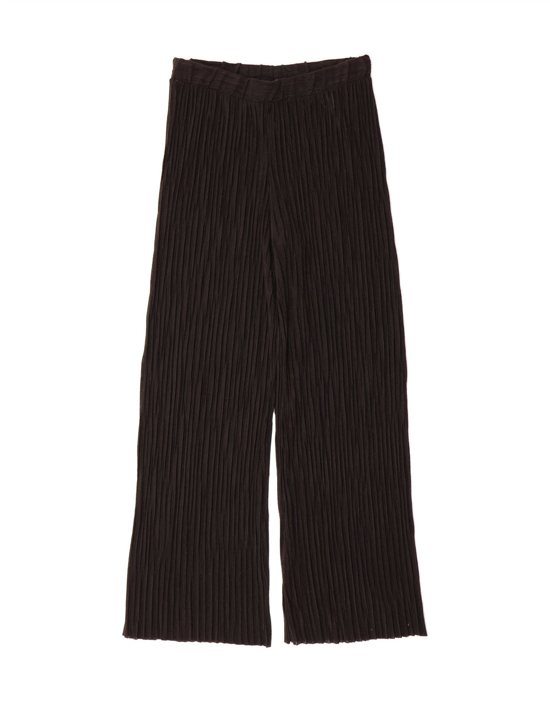 ZARA Womens Straight Casual Trousers UK 16 Large  Black Polyester Vintage Zara and Second-Hand Zara from Messina Hembry 