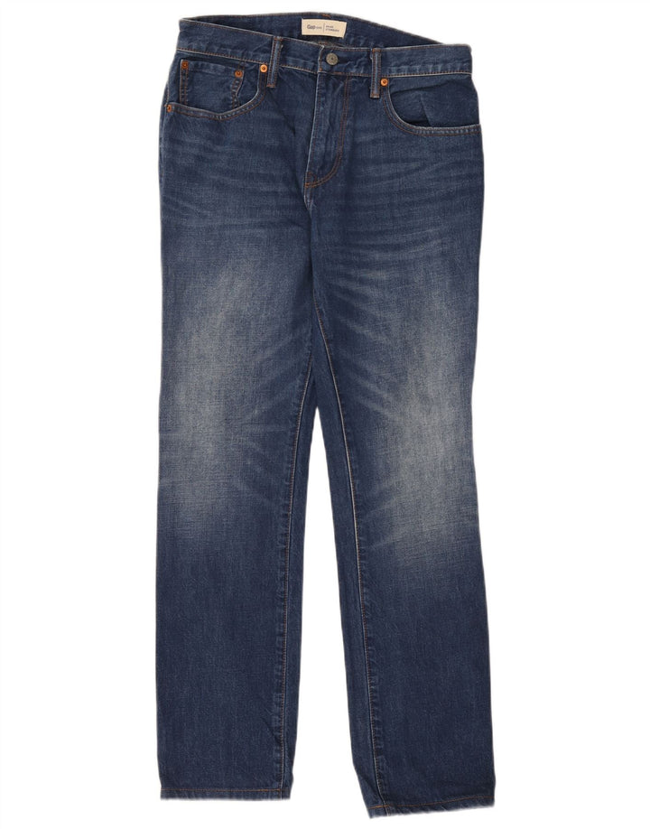 Джинсы женские прямые Gap W30 L32 синие