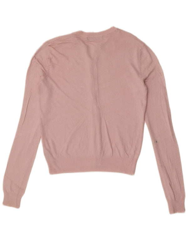 Женский кардиган Marks & Spencer UK 6 XS Розовый вискоза