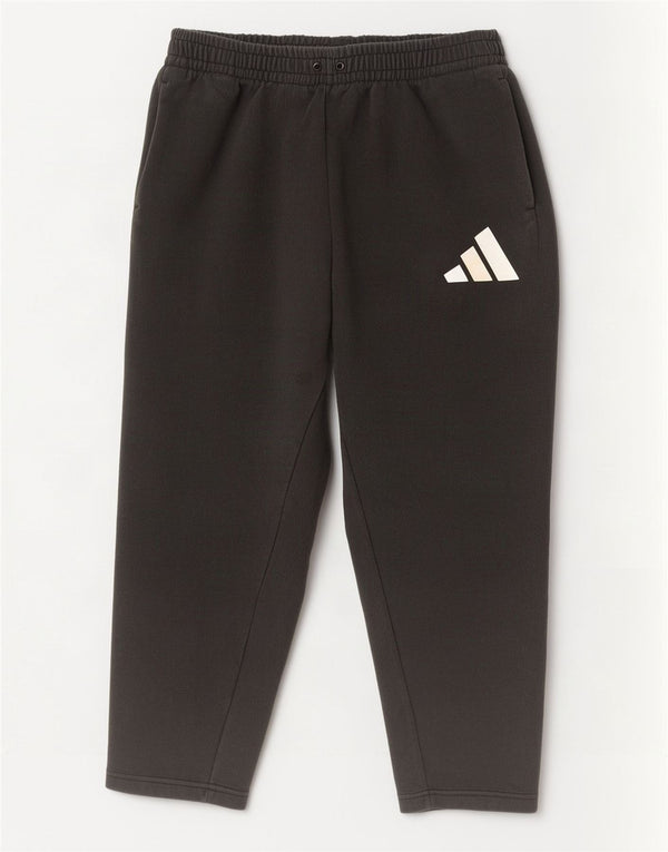 Мужские укороченные спортивные брюки Adidas XL, черный полиэстер