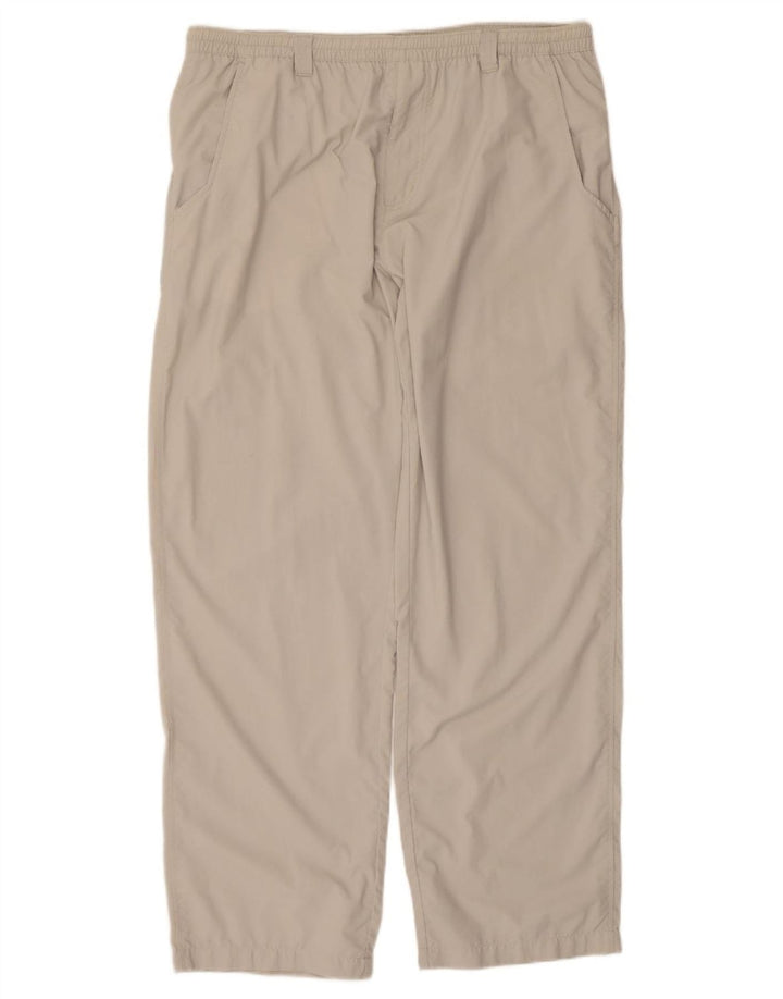 Мужские спортивные брюки Columbia, большие серые, полиэстер