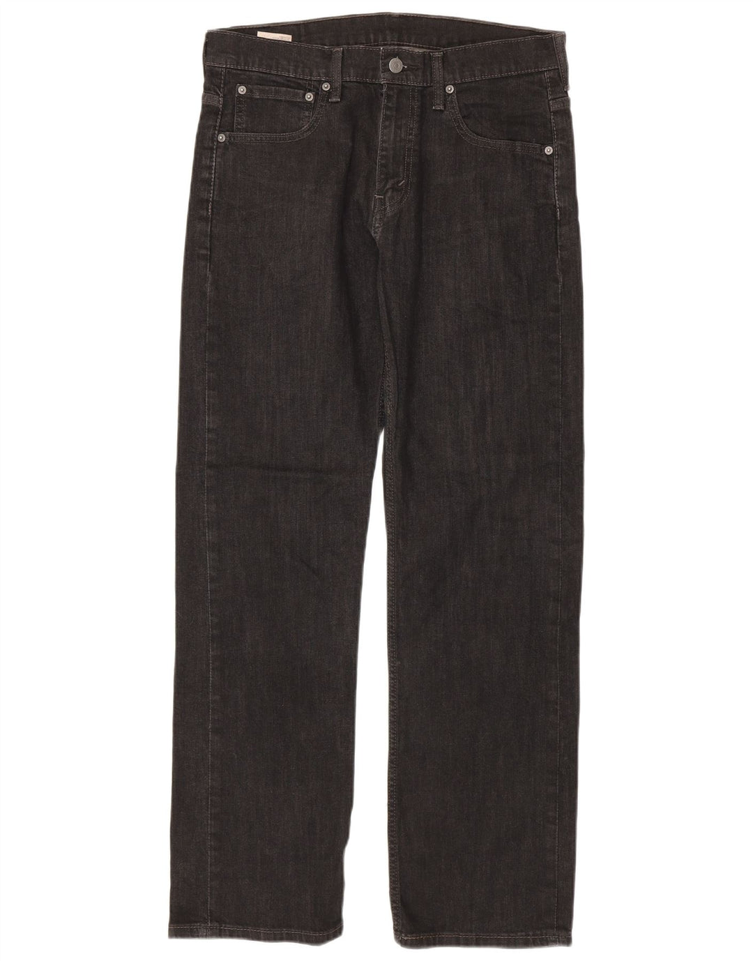 Мужские прямые джинсы свободного кроя Levi's 569 W31 L34, серый хлопок