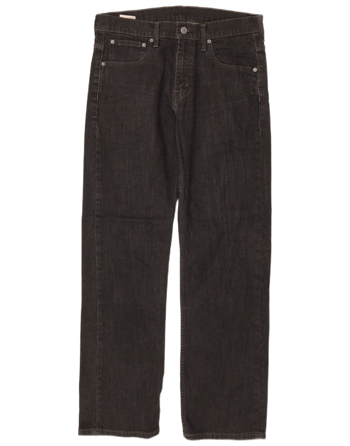 Мужские прямые джинсы свободного кроя Levi's 569 W31 L34, серый хлопок