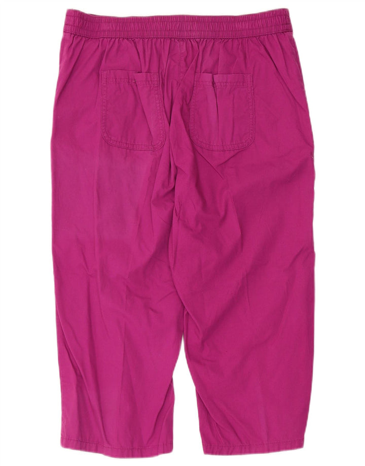 Женские капри Marks & Spencer UK 12 Medium W30 L18 Фиолетовые