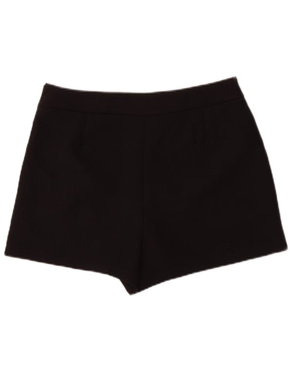 Женские повседневные шорты Zara Medium W28, черный полиэстер