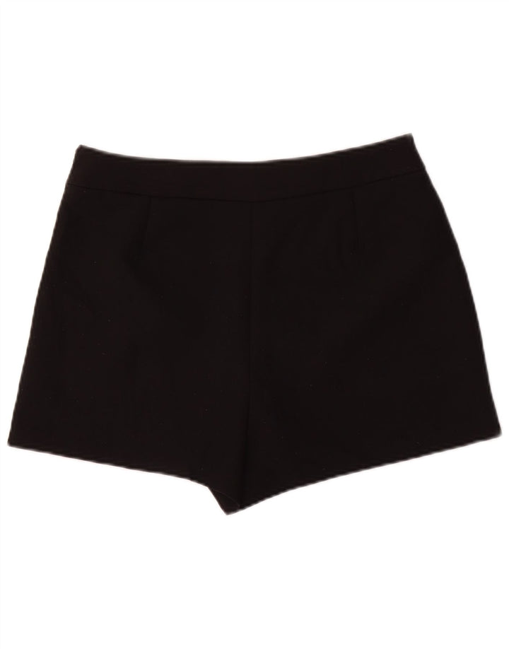 Женские повседневные шорты Zara Medium W28, черный полиэстер