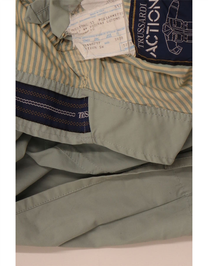 TRUSSARDI Мужской тренч IT 52 XL Серый Хлопок