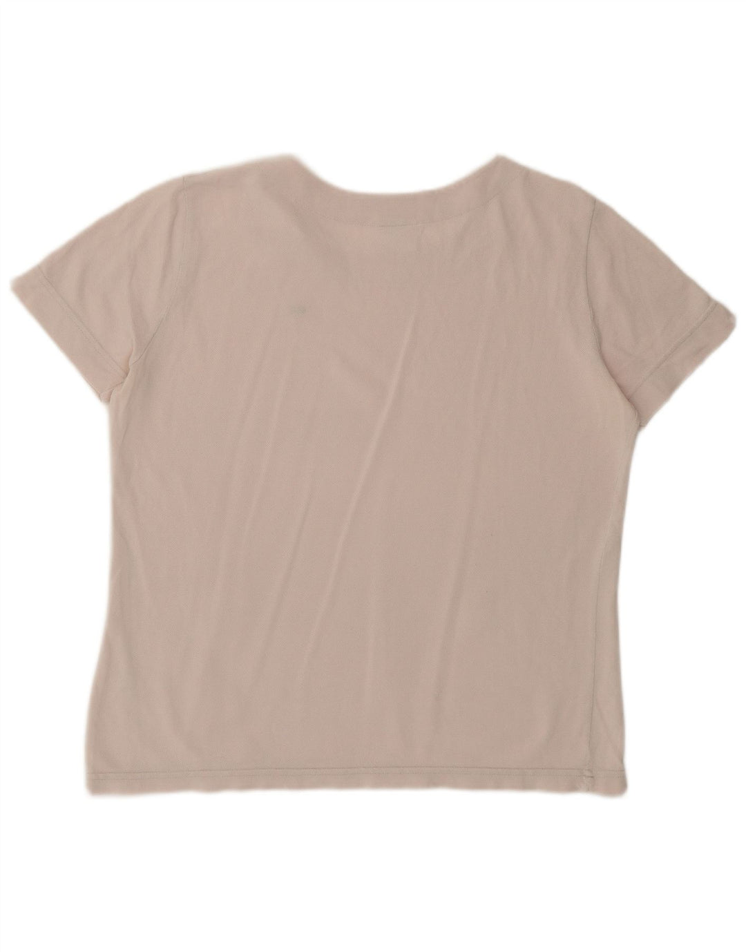 Женская футболка Lacoste, размер 48 XL, розовый хлопок