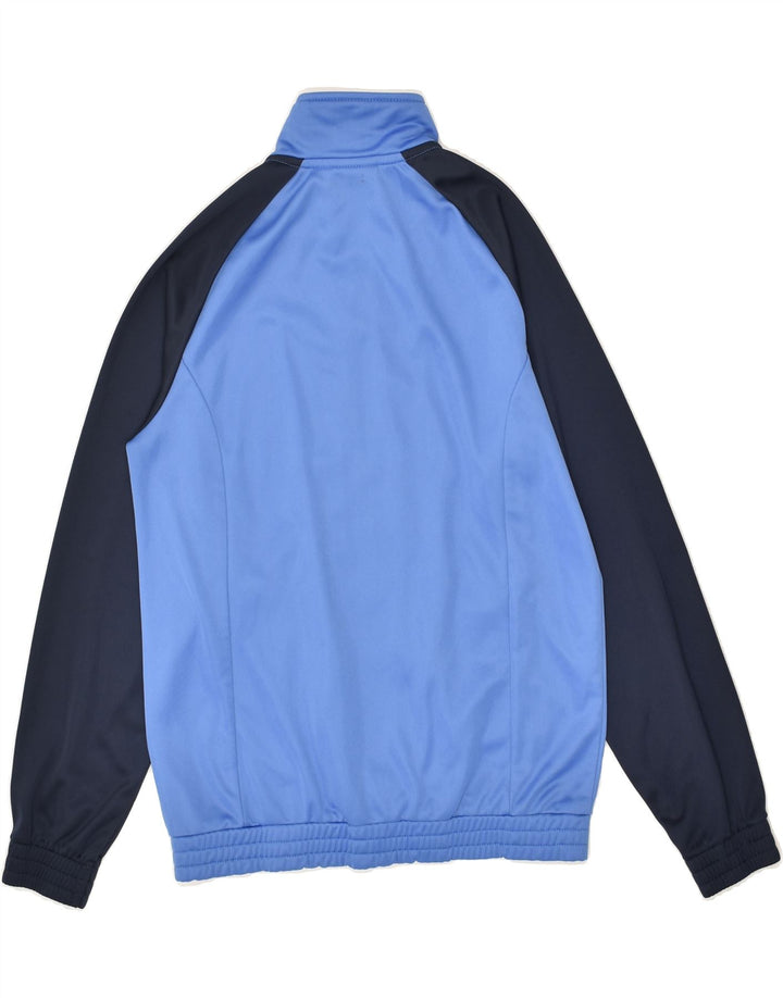 LOTTO Girls Tracksuit Top Jacket 13-14 Years Blue Colourblock Polyester | Vintage Lotto | Thrift | Second-Hand Lotto | Used Clothing | Messina Hembry 