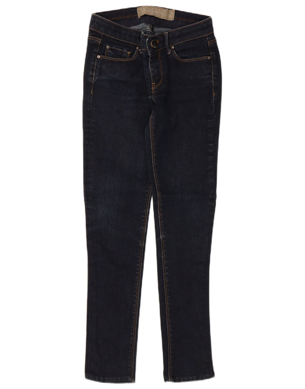 Женские джинсы скинни Zara EU 34 2XS W24 L27 Темно-синий хлопок